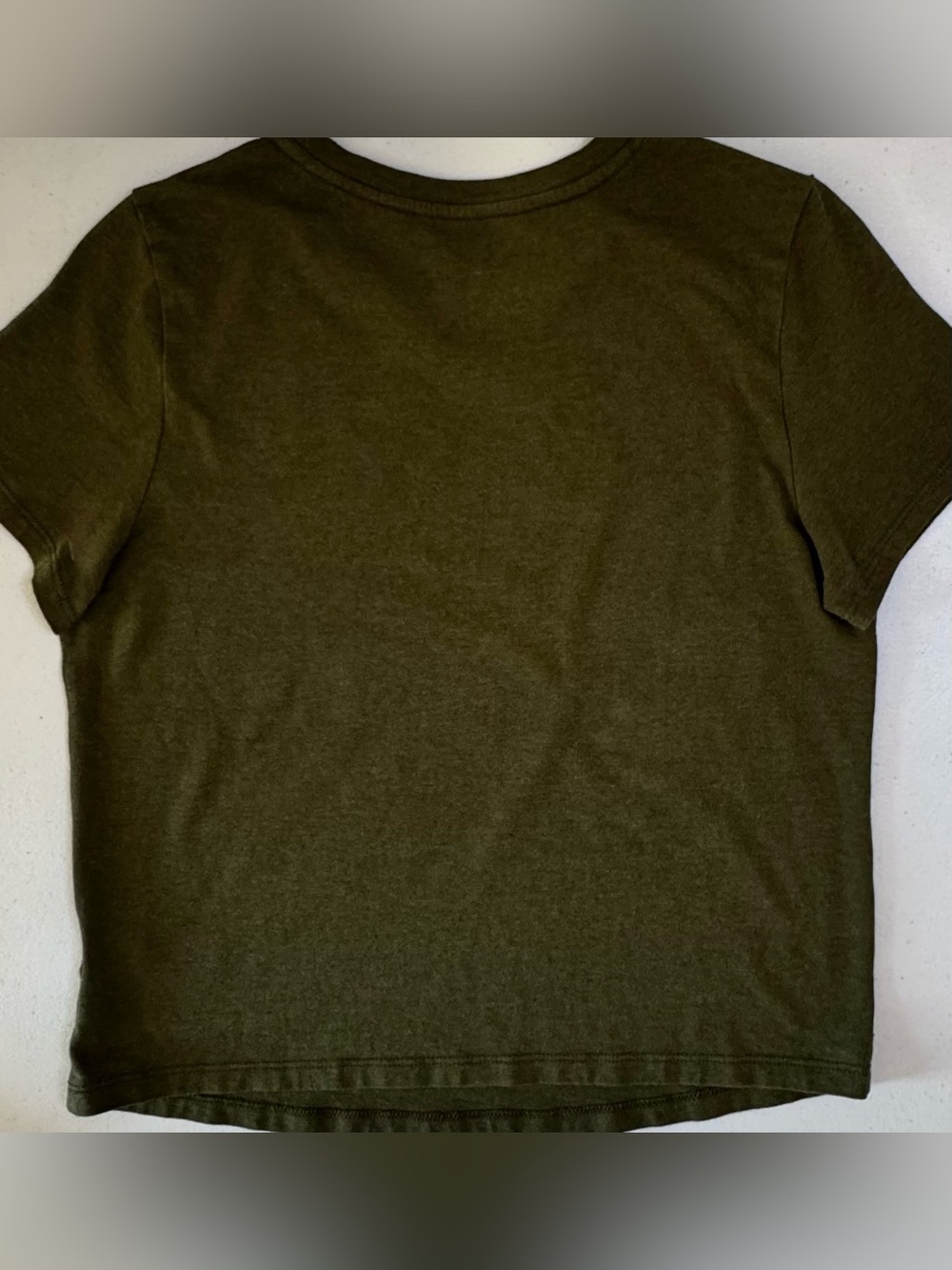 Old Navy Bestee Tee Bundle 3 Pack Red Olive Green Navy Stripe Tops Size Medium - Picture 6 of 10